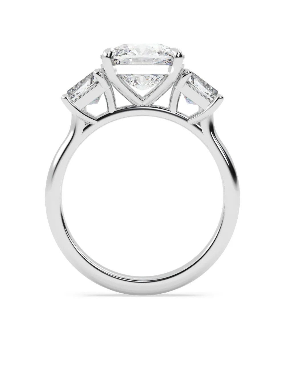 Tilla 14K white gold lab grown diamond ring | Silver | Image 1
