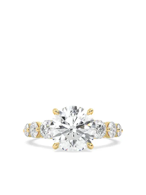 Tilla 14K yellow gold New Fashion lab-grown diamond ring