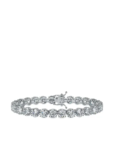 Tilla 14K white gold diamond tennis bracelet