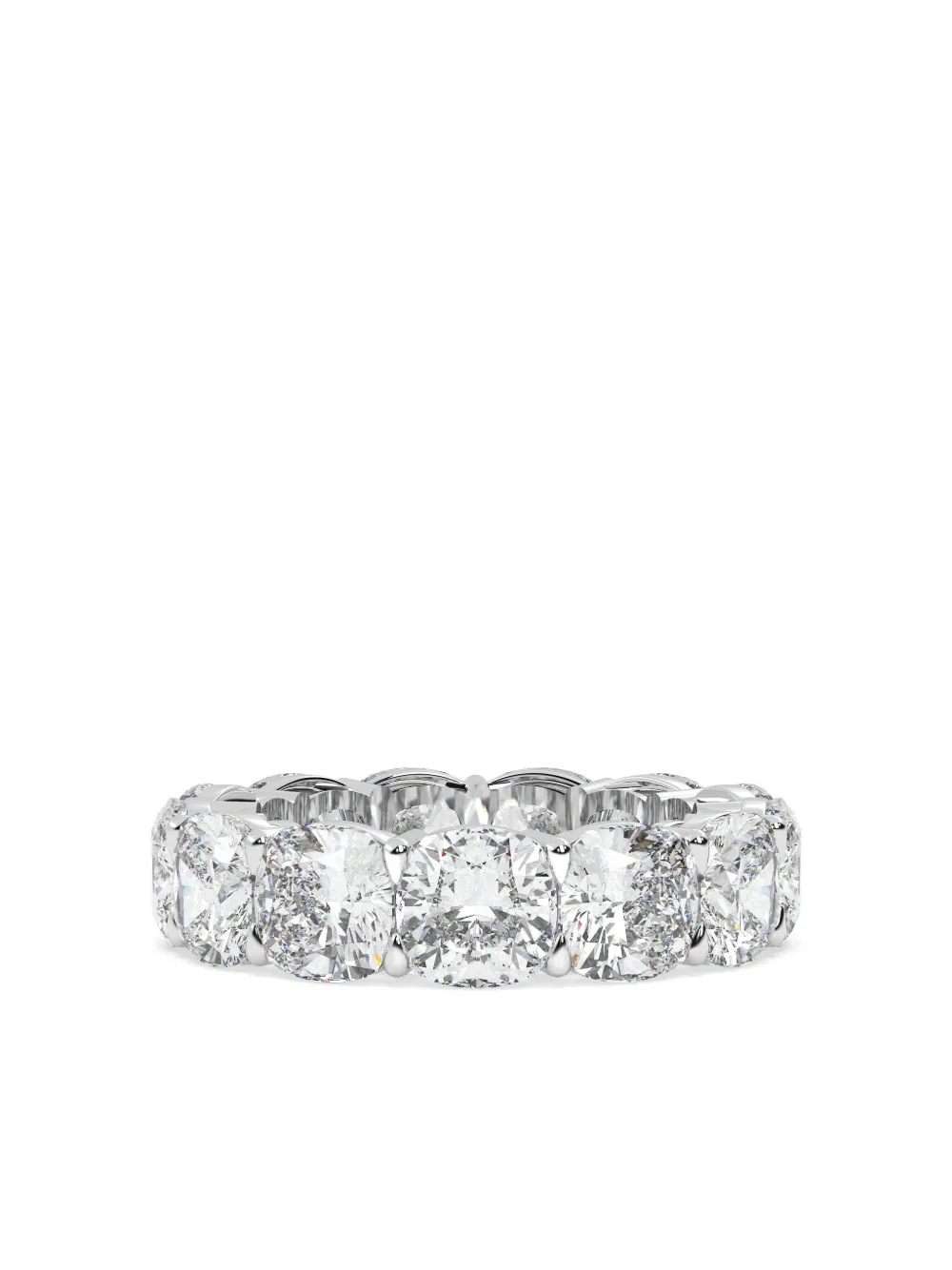 Tilla 14k White Gold Diamond Ring In Silver