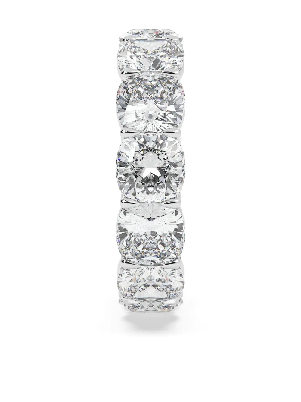 Tilla 14k White Gold Diamond Ring In Silver