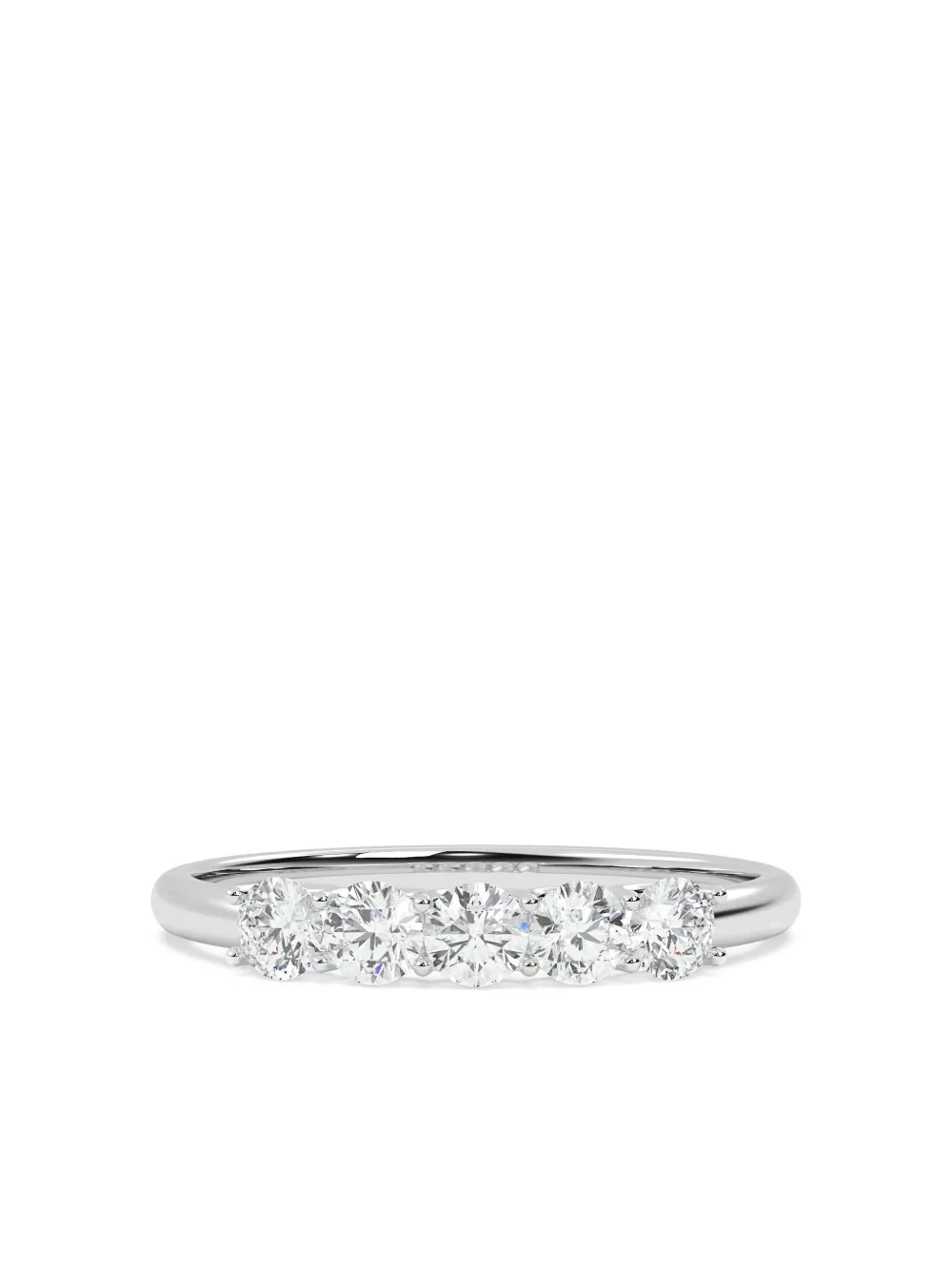 Tilla 14k White Gold Diamond Ring In Metallic