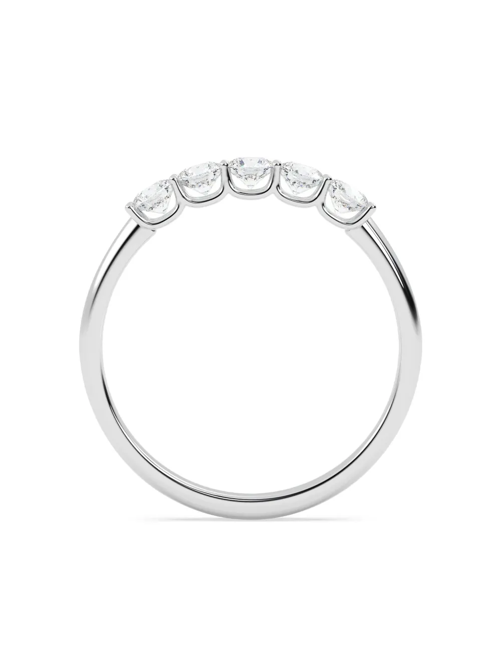 Tilla 14k White Gold Diamond Ring In Metallic