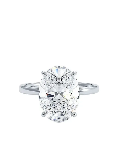 Tilla 14K white gold diamond solitaire ring