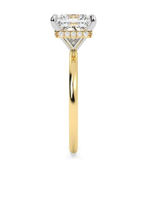 Tilla 14K yellow gold lab-grown diamond solitaire ring