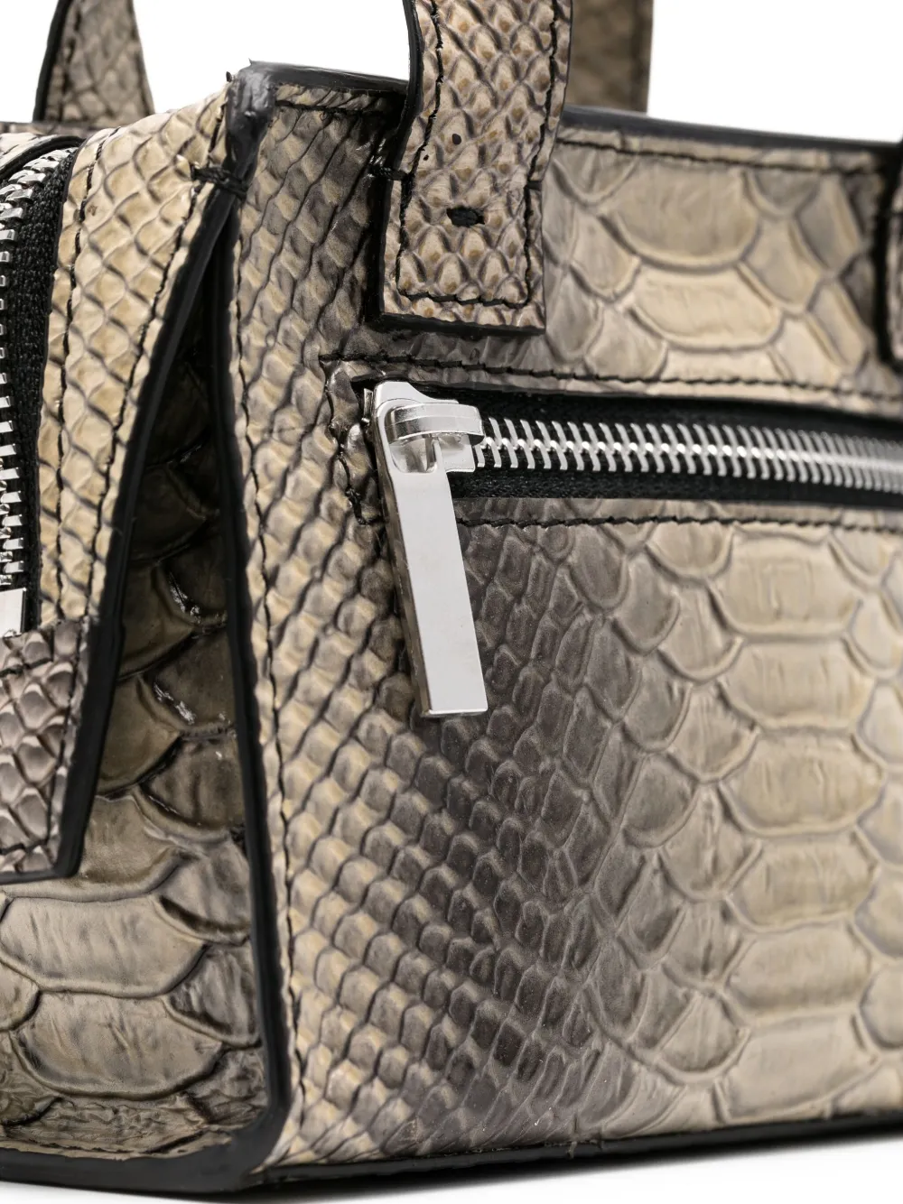 SAPIO Pitone mini-shopper Beige