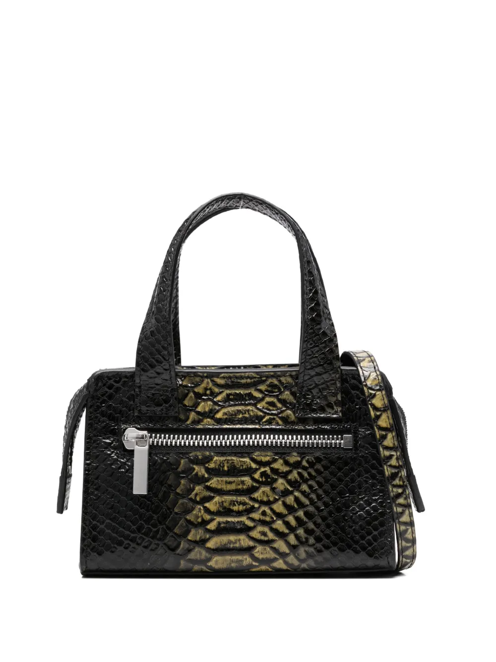 SAPIO mini Pitone tote bag | Black | Image 1
