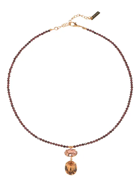 Jennifer Behr Freya oval-cut necklace