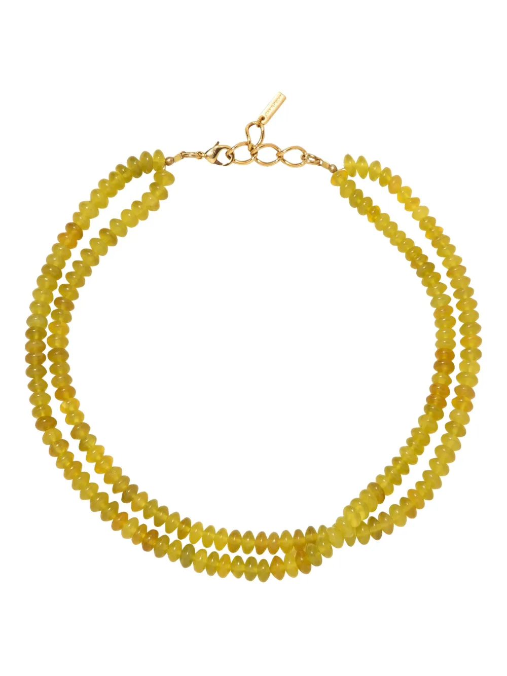 Jennifer Behr Veronica Beaded Necklace In Gold