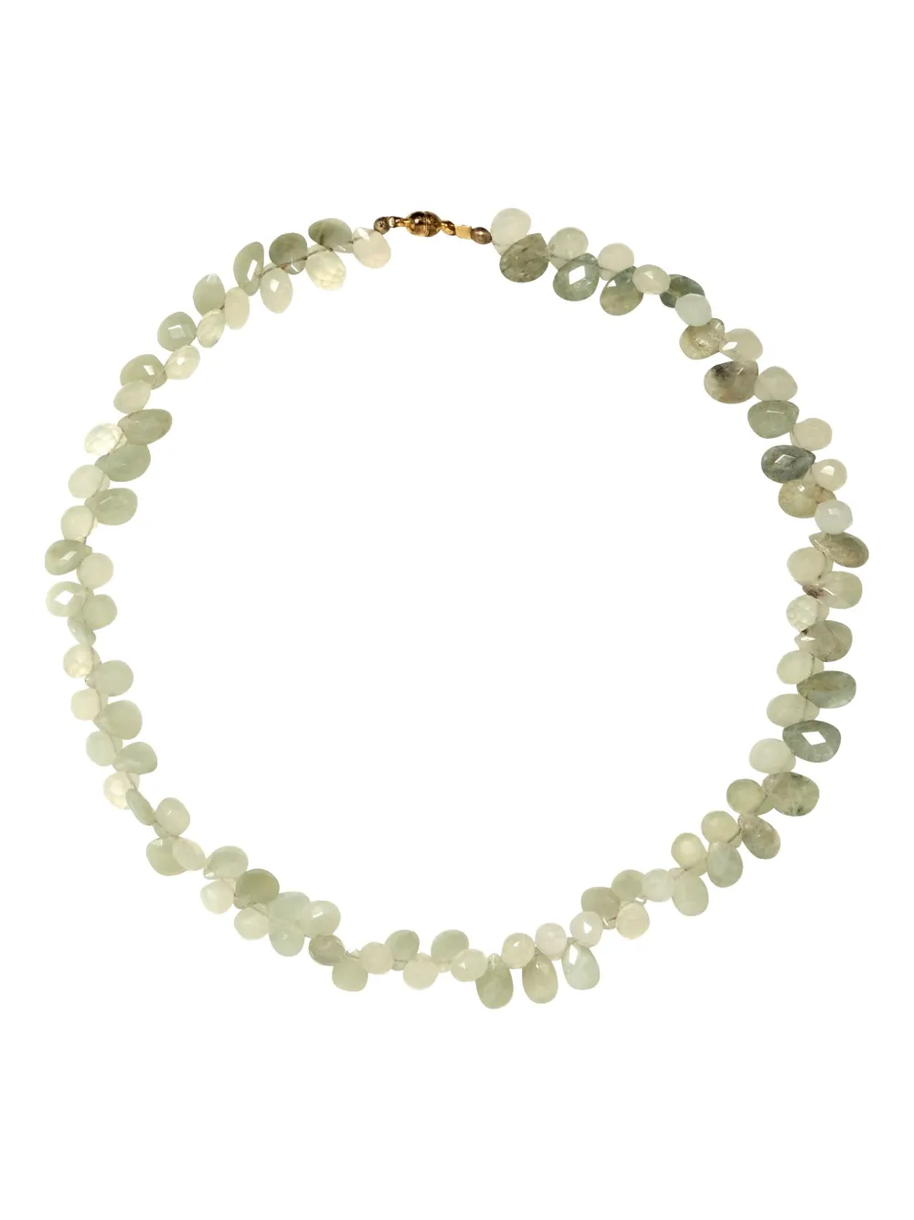 Jennifer Behr Bernadette Beaded Necklace In Green