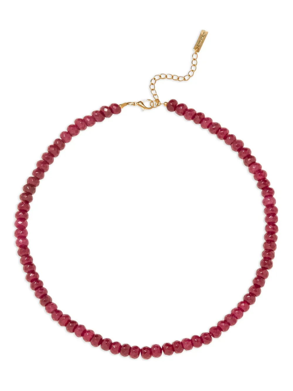 Jennifer Behr Collana Amani con perline - Rosso