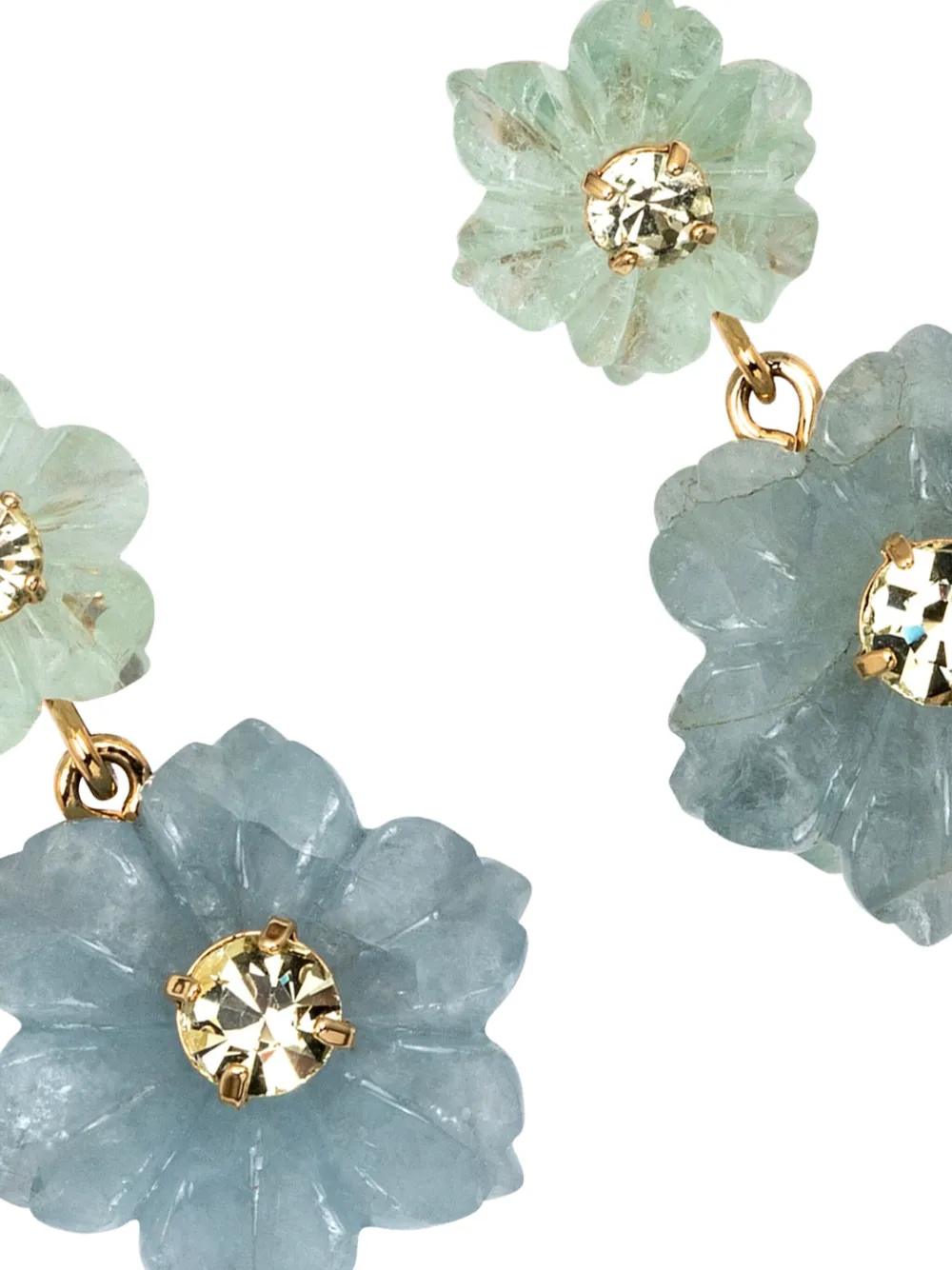 Jennifer Behr Hattie Flower Earrings In Multi