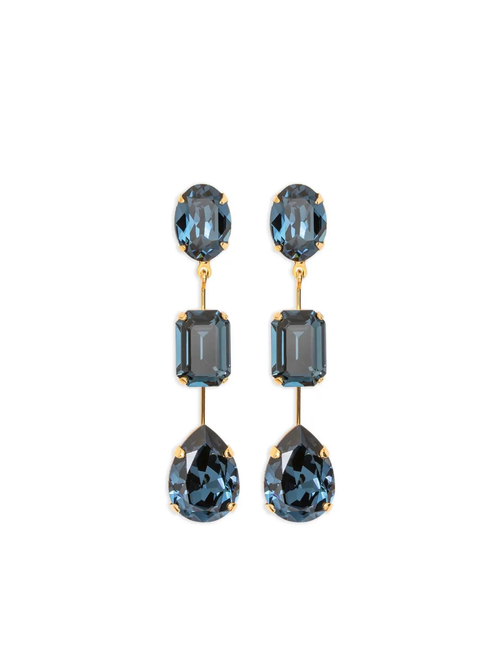 Jennifer Behr Allanah drop earrings - Gold