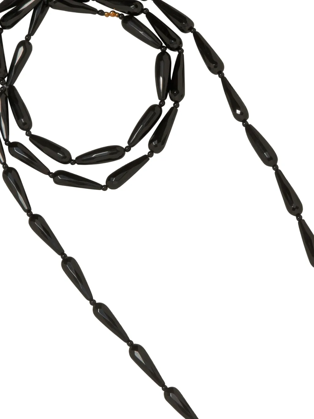Jennifer Behr Asha Beaded Necklace In Black