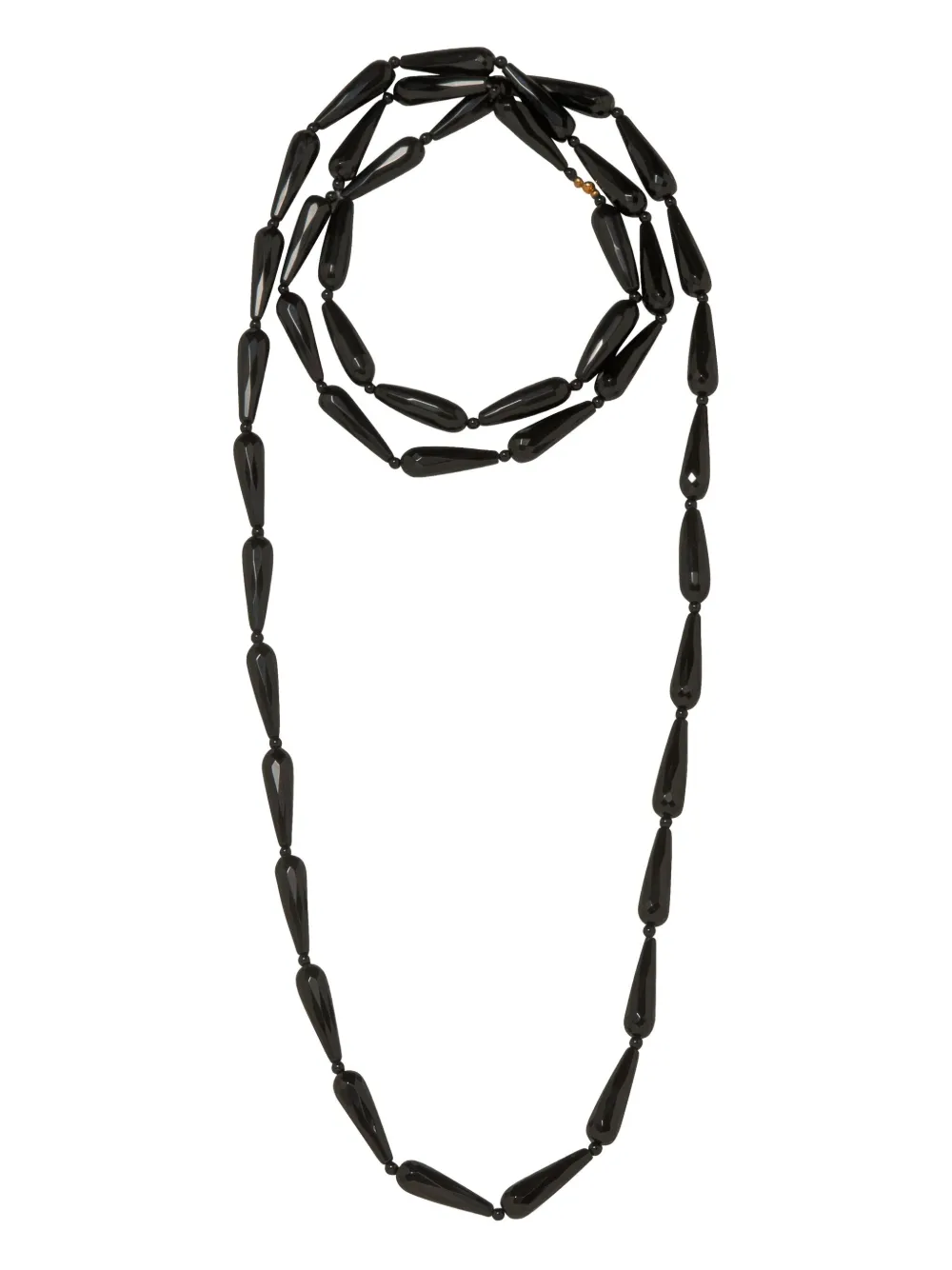 Jennifer Behr Asha Beaded Necklace In Black