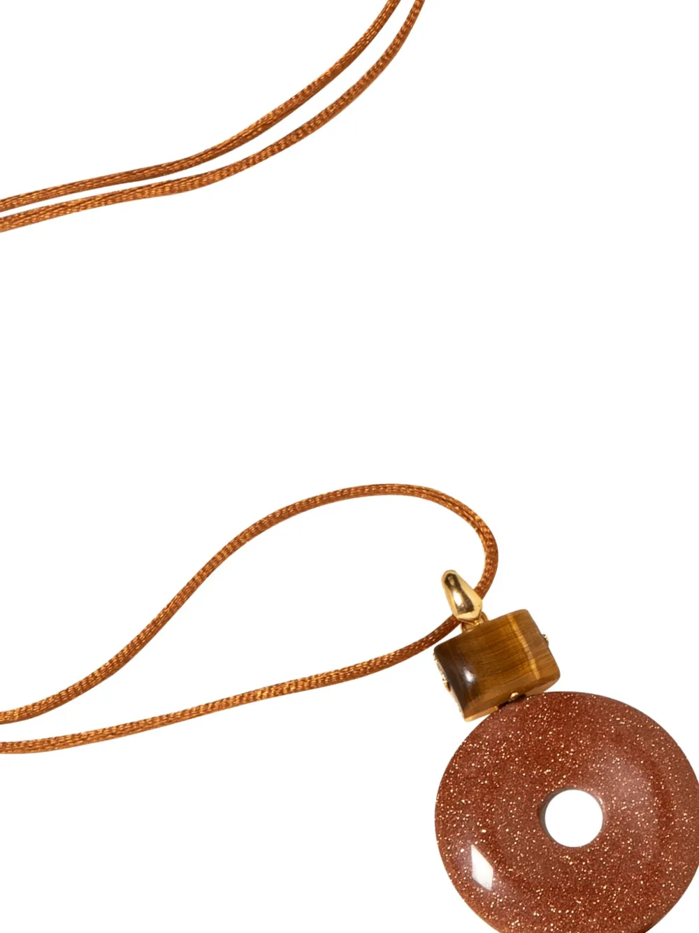 Jennifer Behr Devon Necklace In Brown