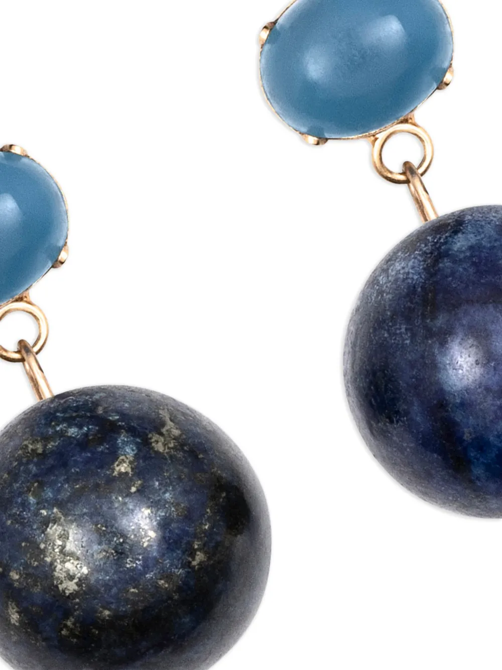 Jennifer Behr Everly Earrings In Blue