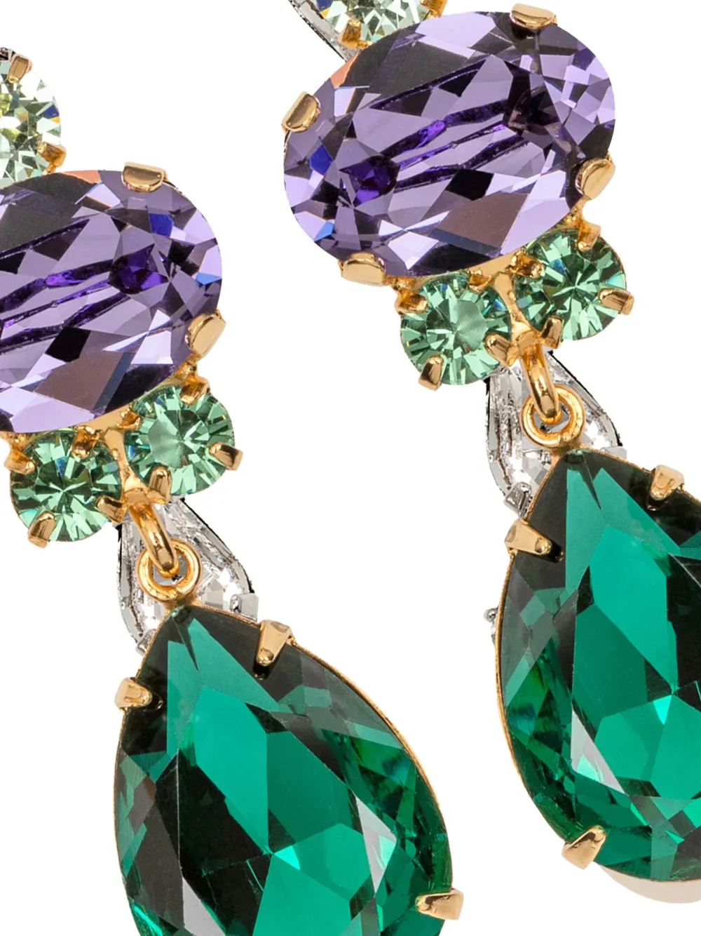 Jennifer Behr Catherine Teardrop Earrings In Multi