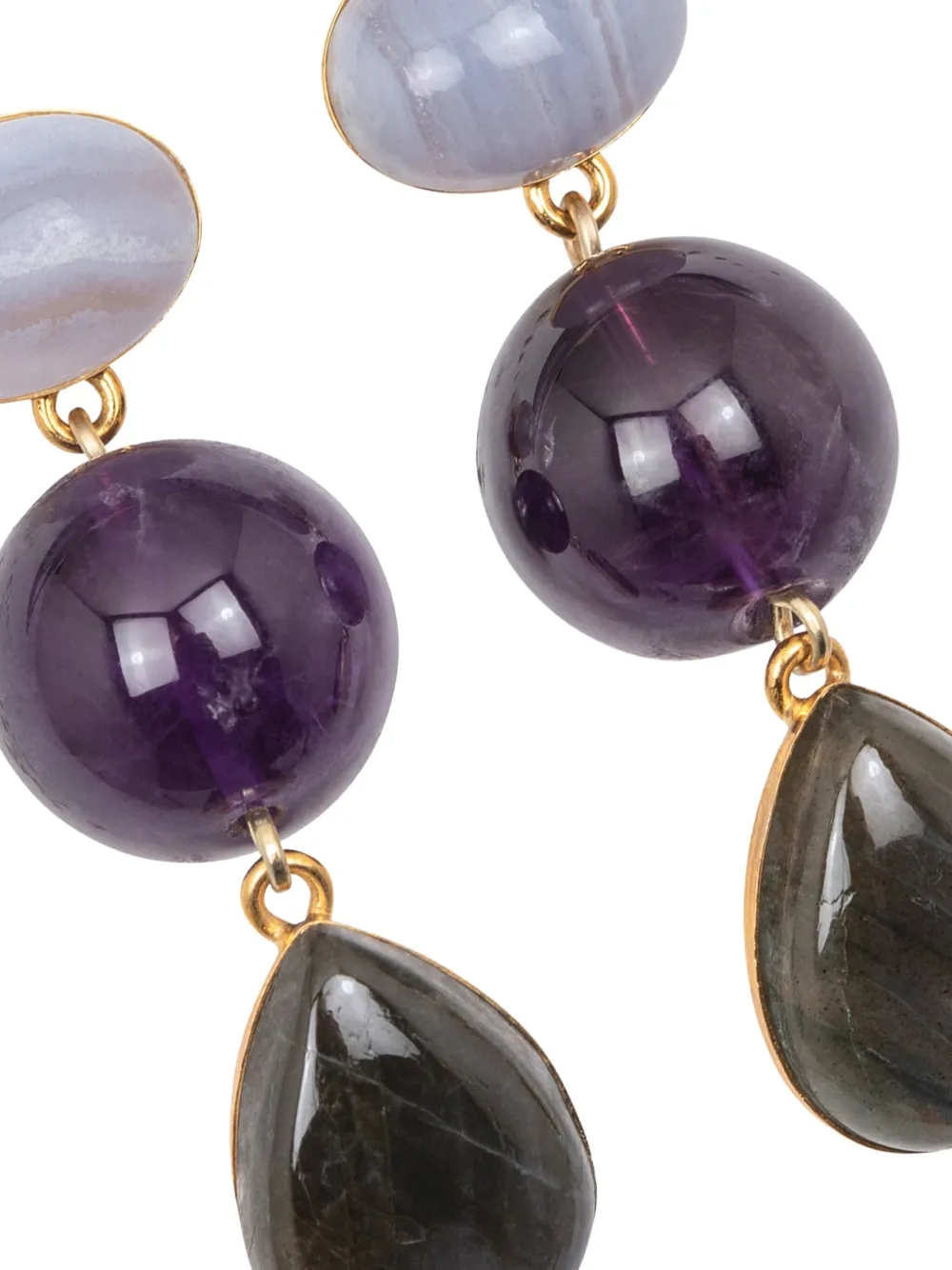 Jennifer Behr Natalia Drop Earrings In Blue