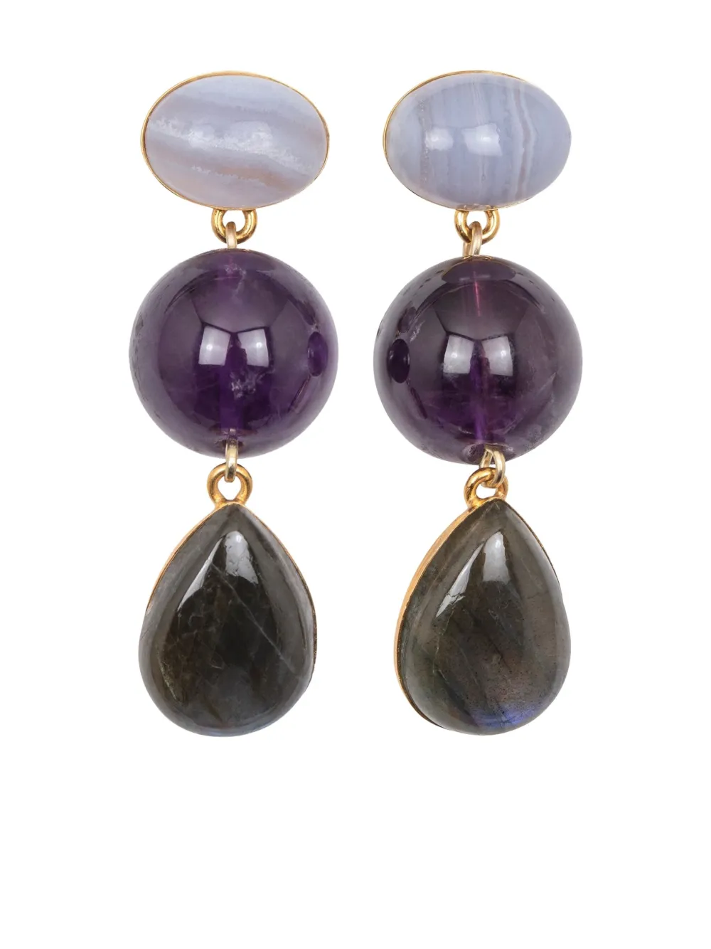 Jennifer Behr Natalia Drop Earrings In Blue