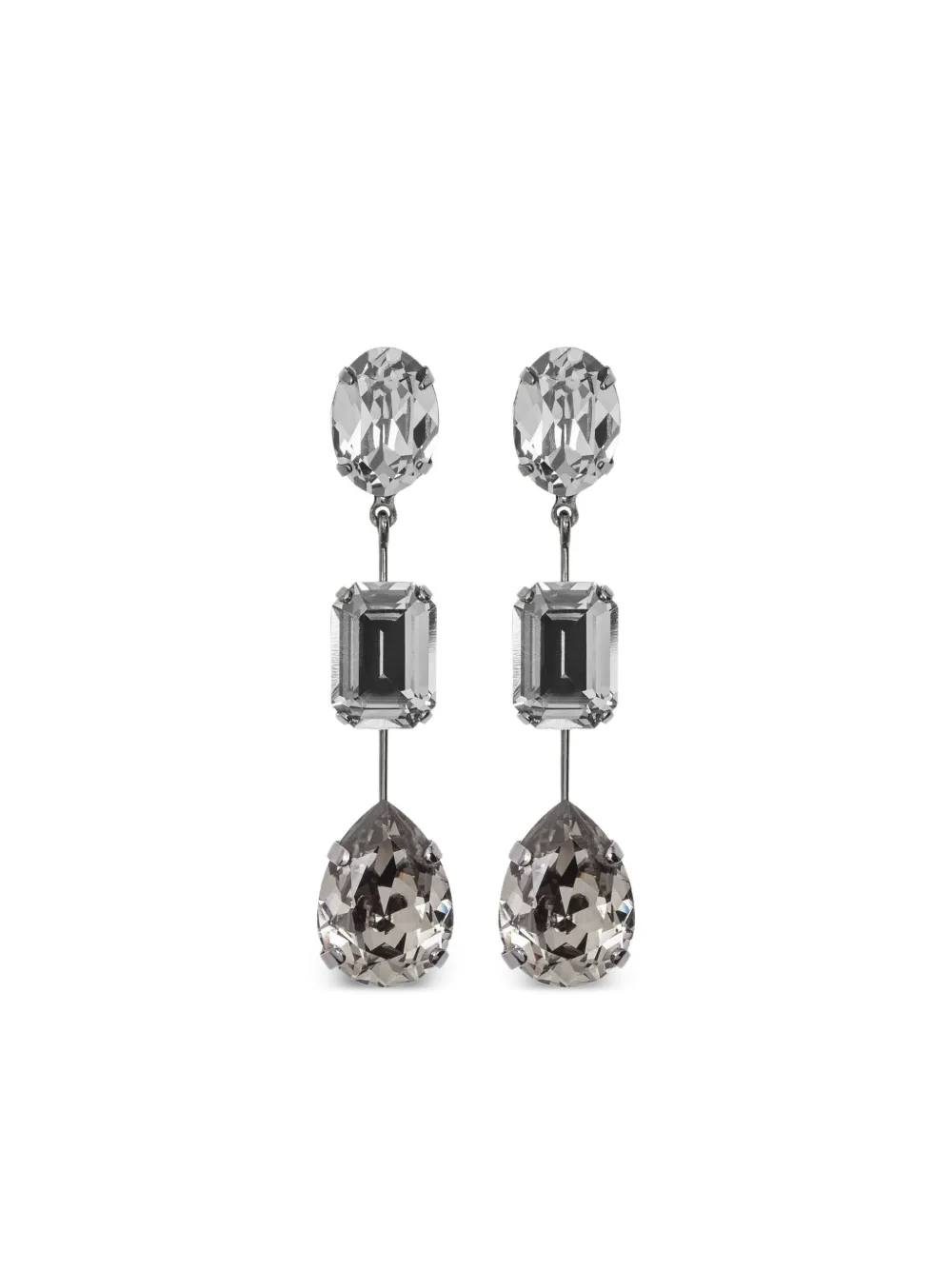 Jennifer Behr Allanah Drop Earrings In Gray