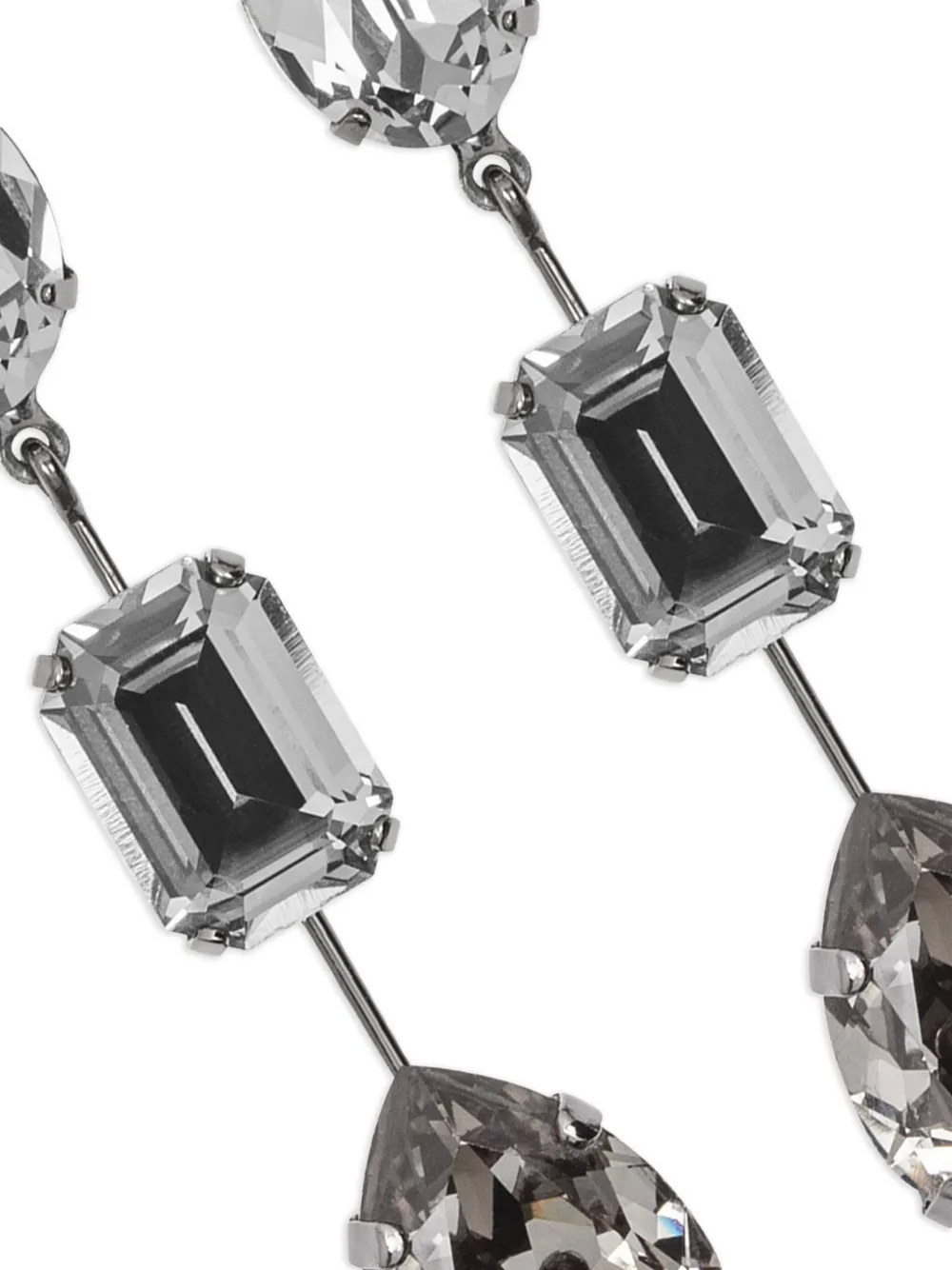 Jennifer Behr Allanah Drop Earrings In Gray