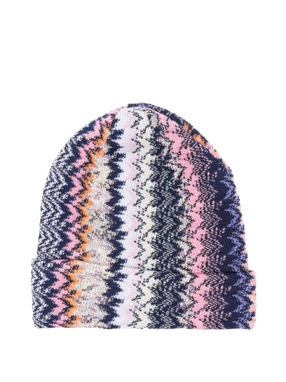 Missoni Muts met zigzag-patroon Blauw