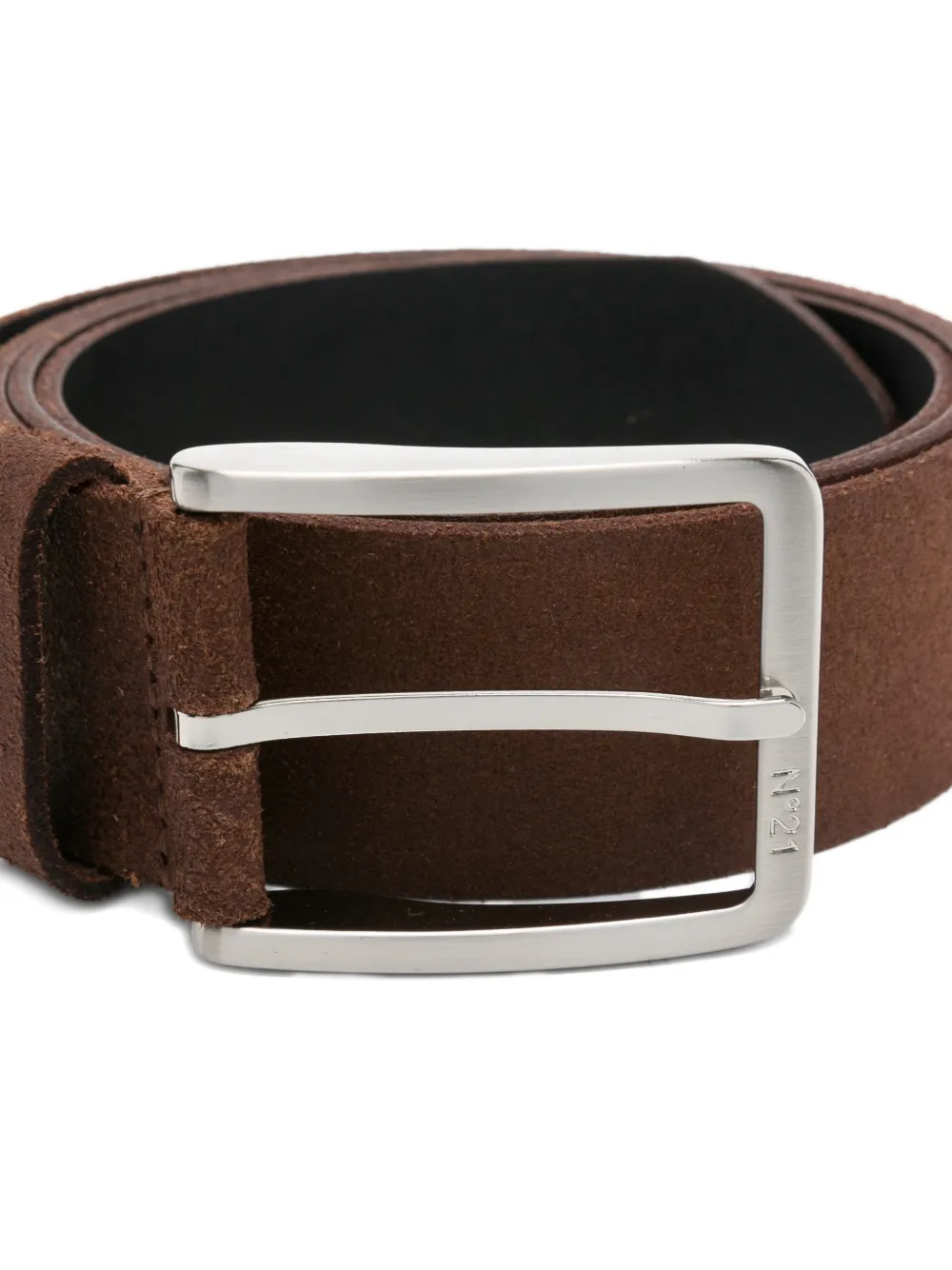 N°21 Square Buckle Belt In Multi