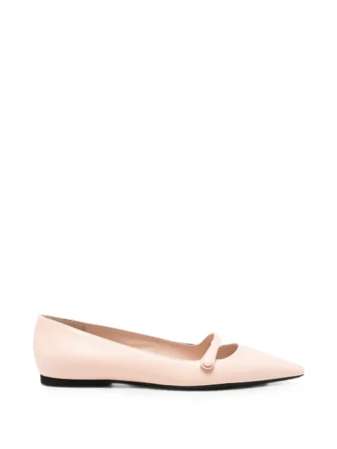 Nº21 pointed-toe flat pumps 