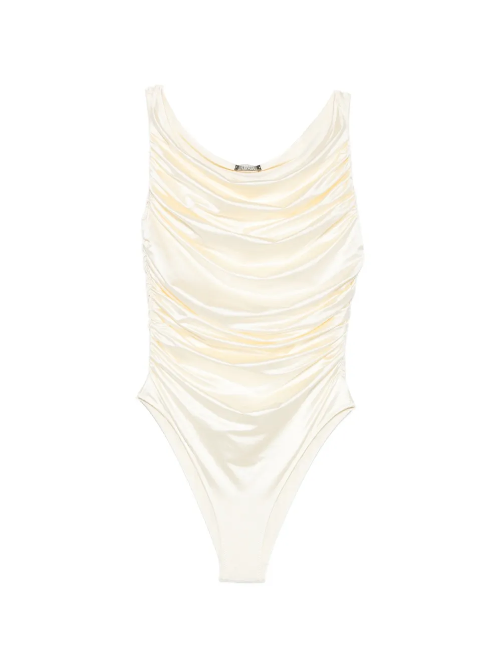 VENUJA ruched swimsuit - Toni neutri