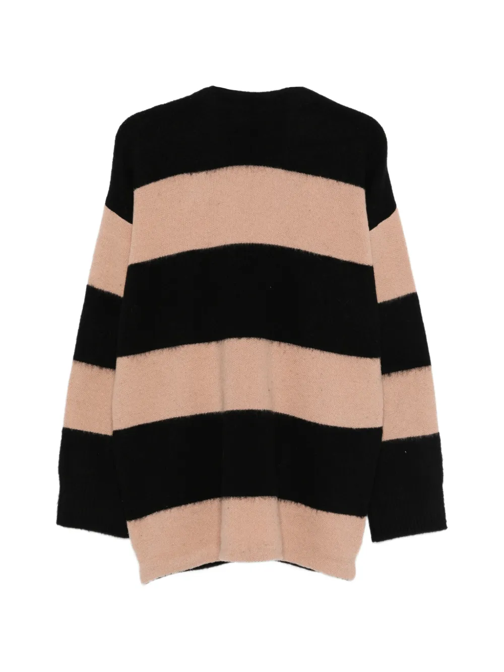  Nº21 Striped Cardigan - Neutrals 
