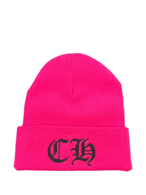 Chrome Hearts gorro con logo bordado