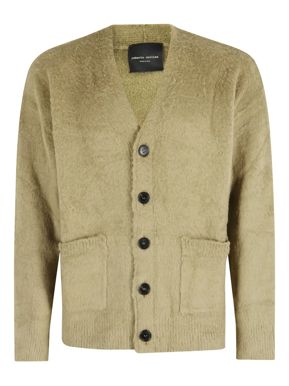 Roberto Collina patch-pocket button cardigan | tons neutres | Image 1