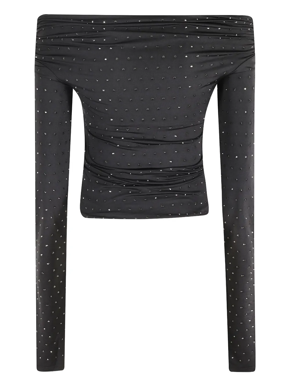The Andamane Zaphyr Embellished Top In Black