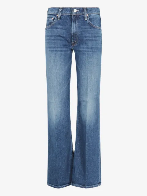 MOTHER logo-patch jeans