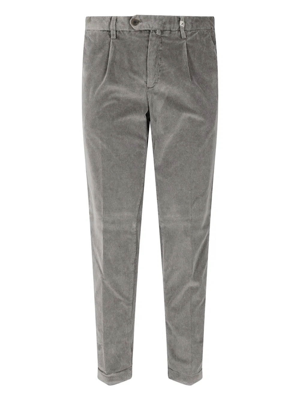 Myths corduroy button trousers | Grey | Image 1