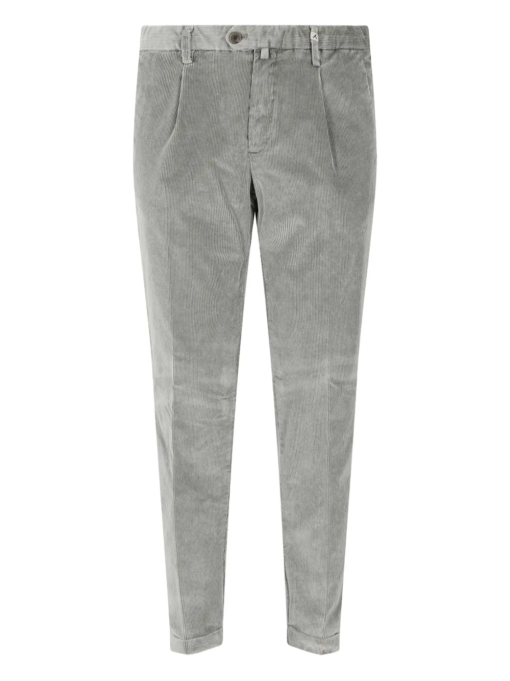 Myths corduroy pleated trousers | Grey | Image 1
