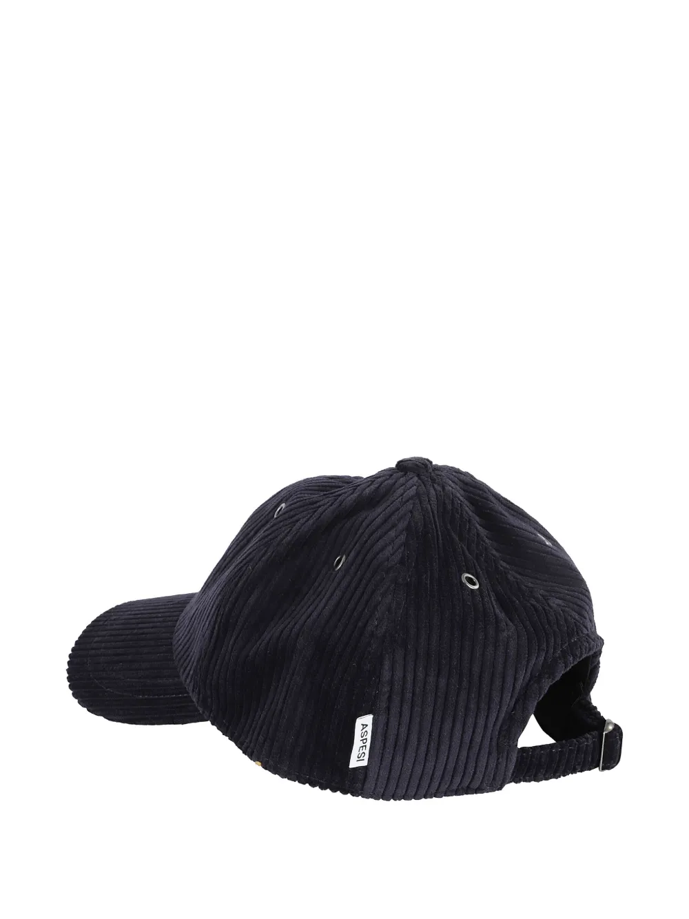 ASPESI corduroy eyelet cap - Blauw