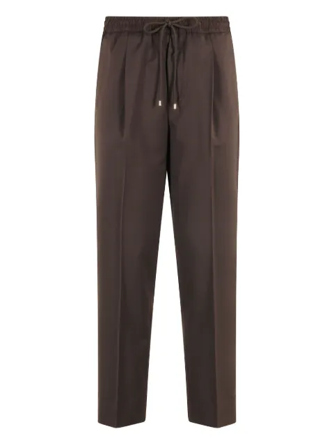 Briglia 1949 drawstring pleated trousers