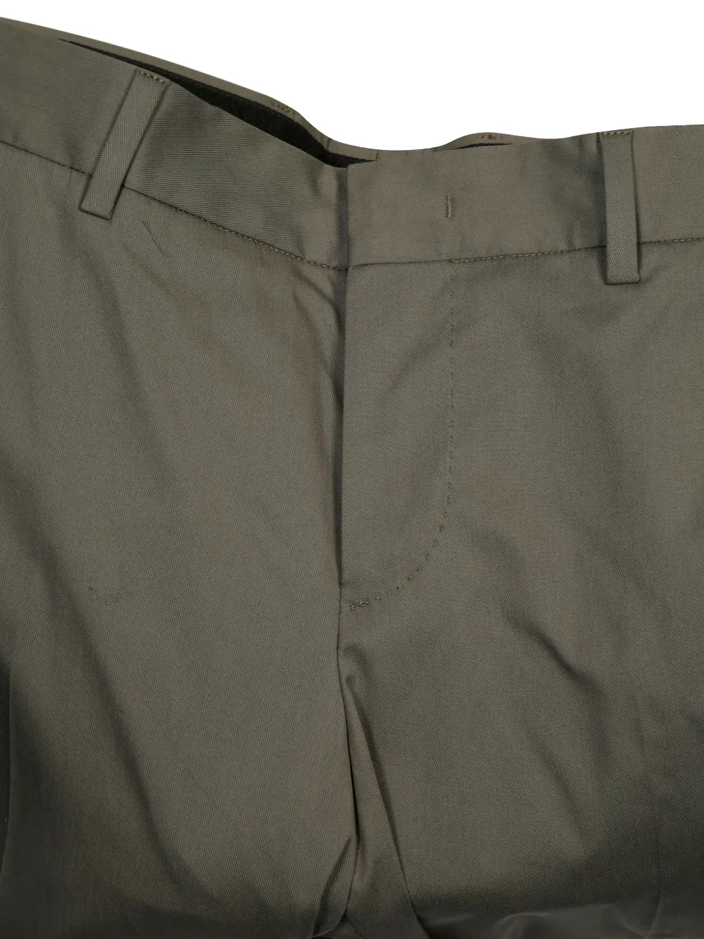 Pt Torino Concealed-fastening Trousers In Green
