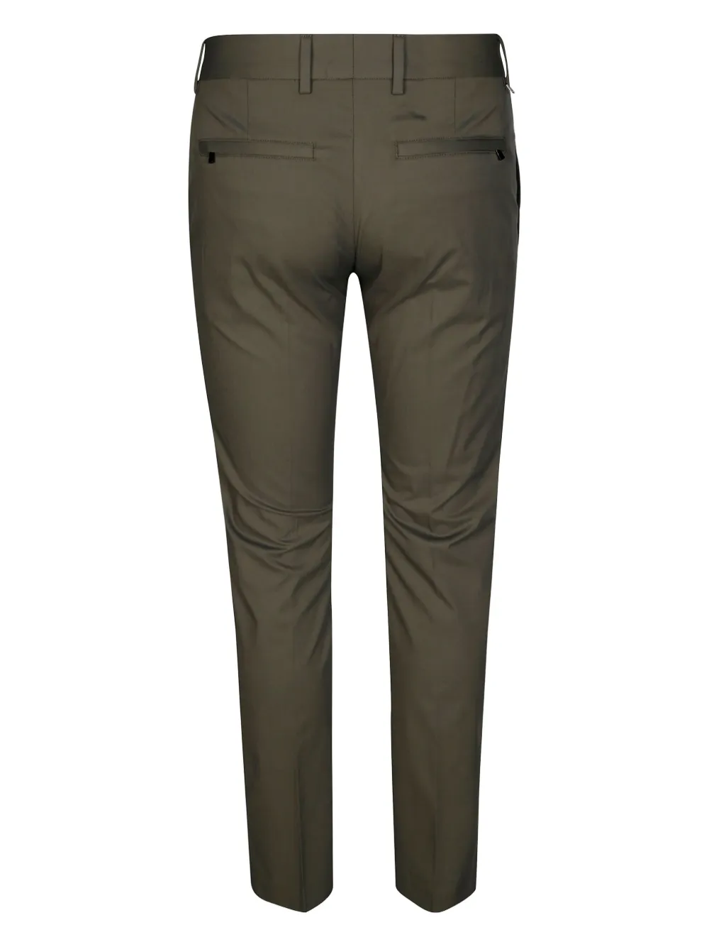 Pt Torino Concealed-fastening Trousers In Green