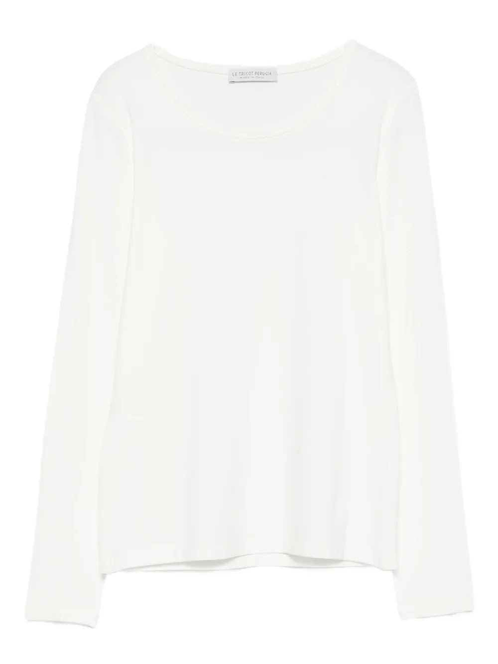 Le Tricot Perugia boat-neck blouse - Bianco