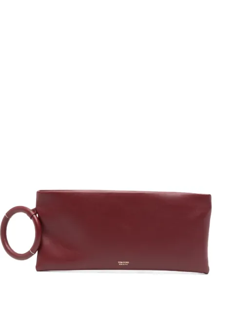 TOM FORD pochette Aura en cuir