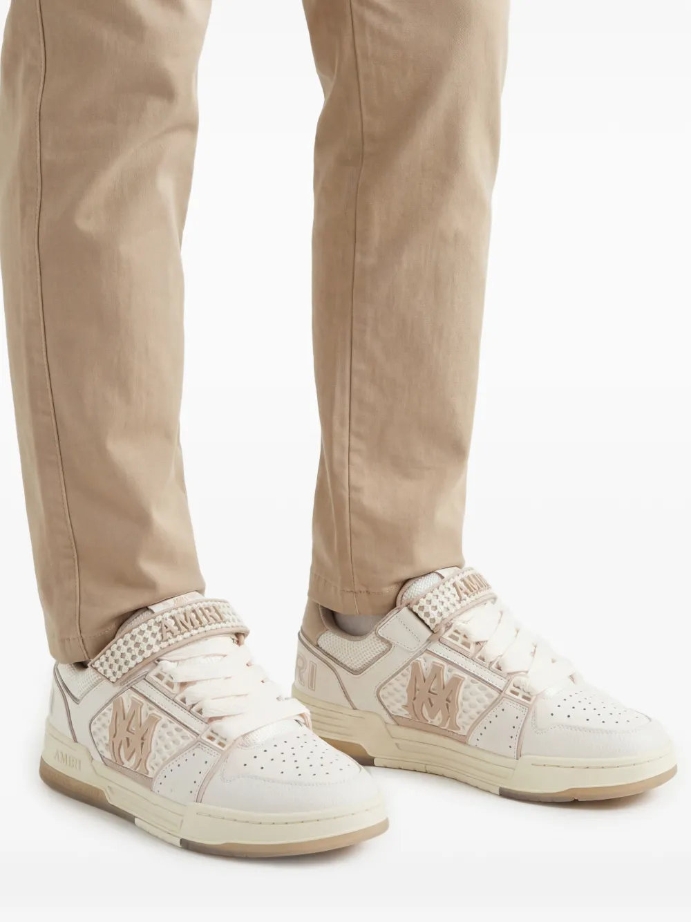 AMIRI MA Skyline sneakers met logo Wit