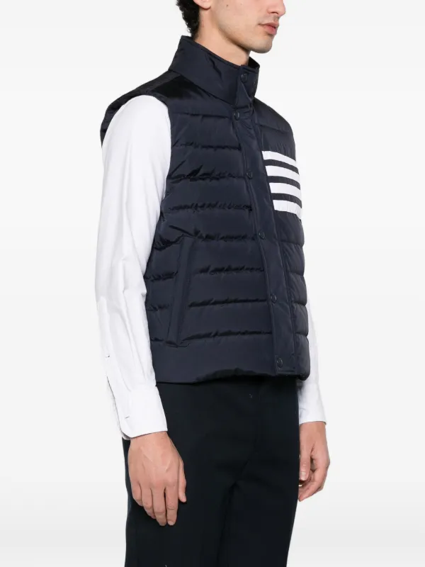 Thom Browne ダウンベスト | ブルー | FARFETCH JP