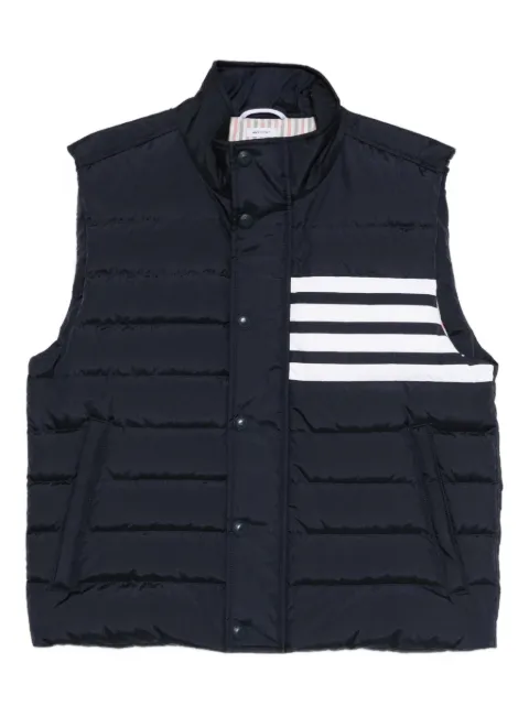 Thom Browne four-bar downfill gilet