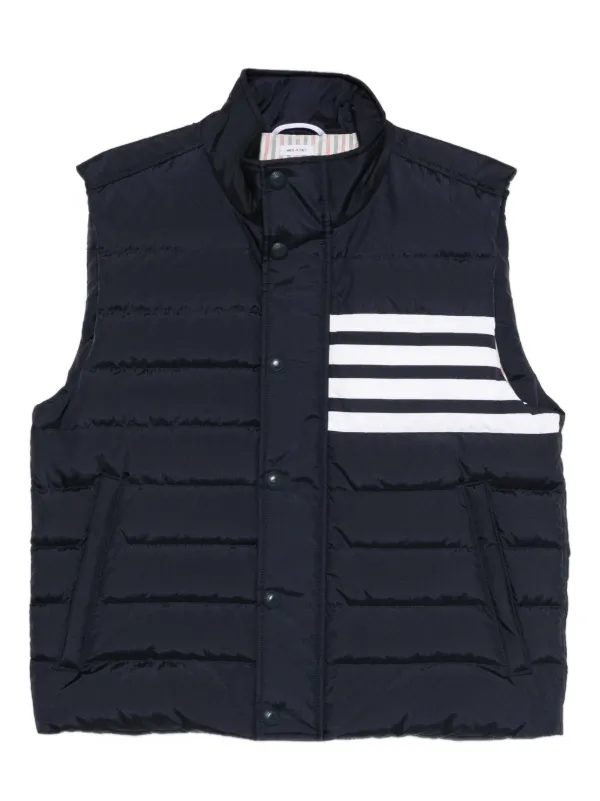 Thom Browne ダウンベスト | ブルー | FARFETCH JP
