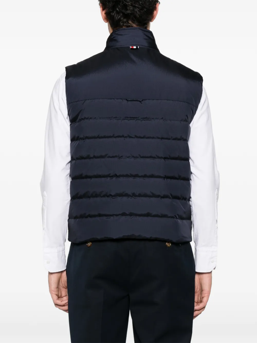 Thom Browne ダウンベスト | ブルー | FARFETCH JP