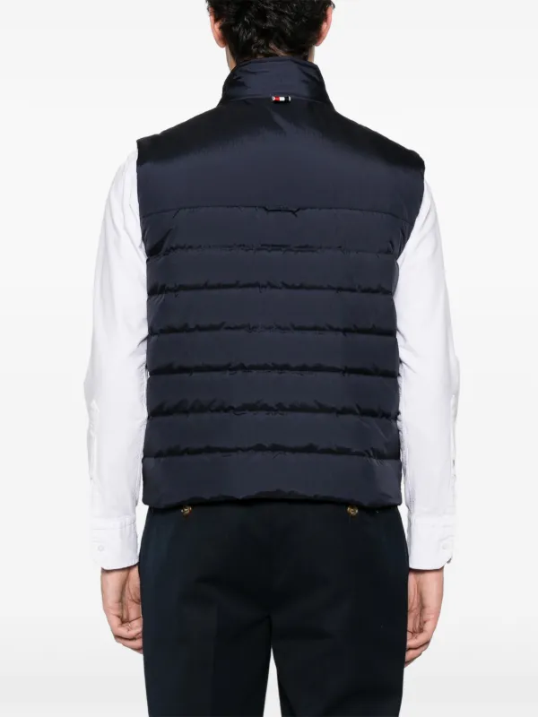 Thom Browne ダウンベスト | ブルー | FARFETCH JP