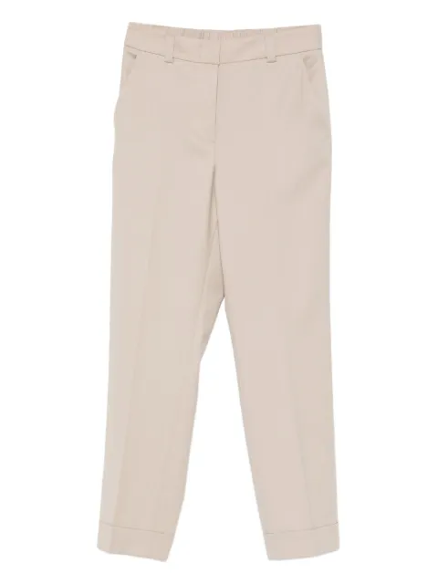 Peserico pantalones con pinzas